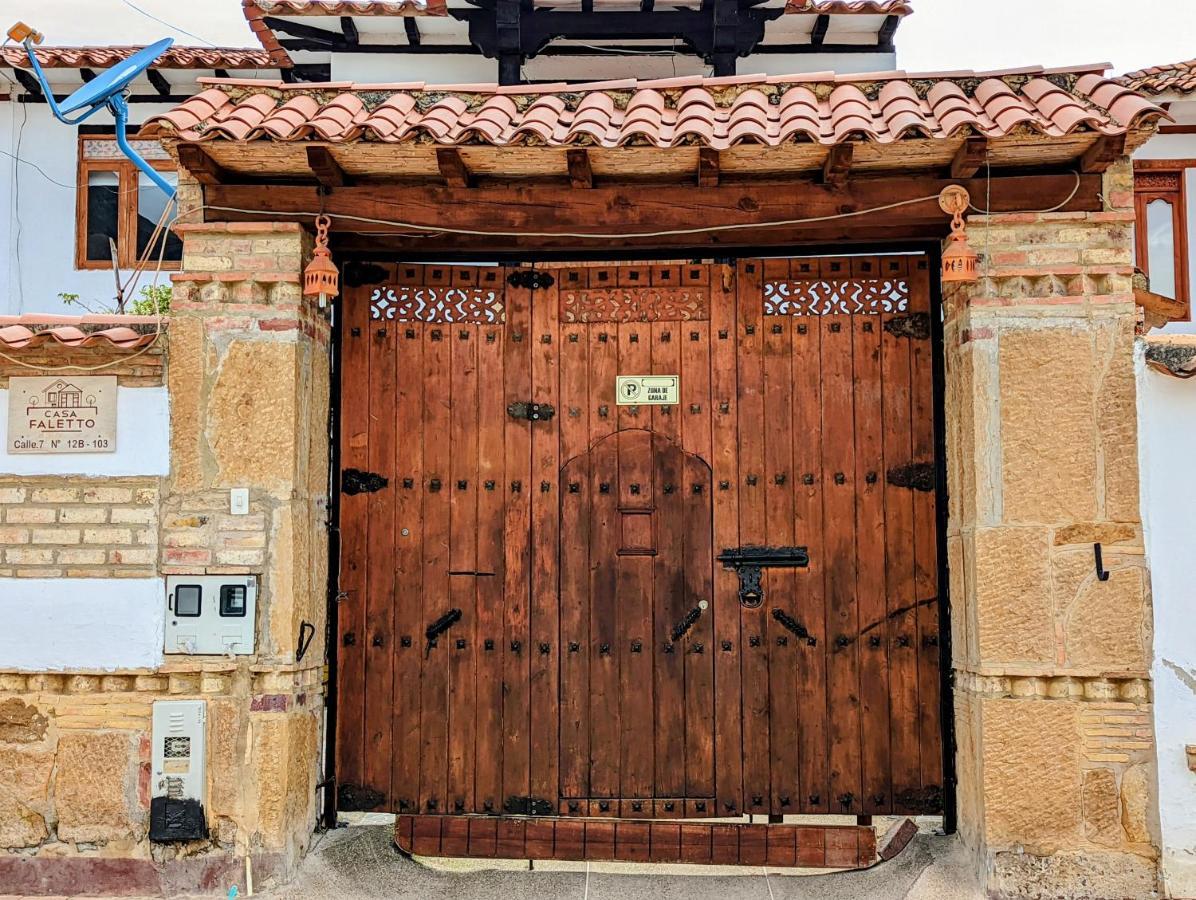 Casa De Huespedes Faletto Villa de Leyva Exteriör bild