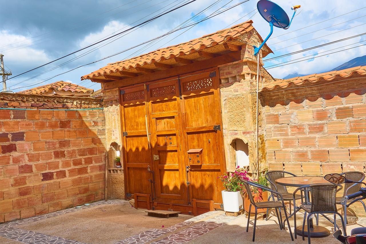 Casa De Huespedes Faletto Villa de Leyva Exteriör bild